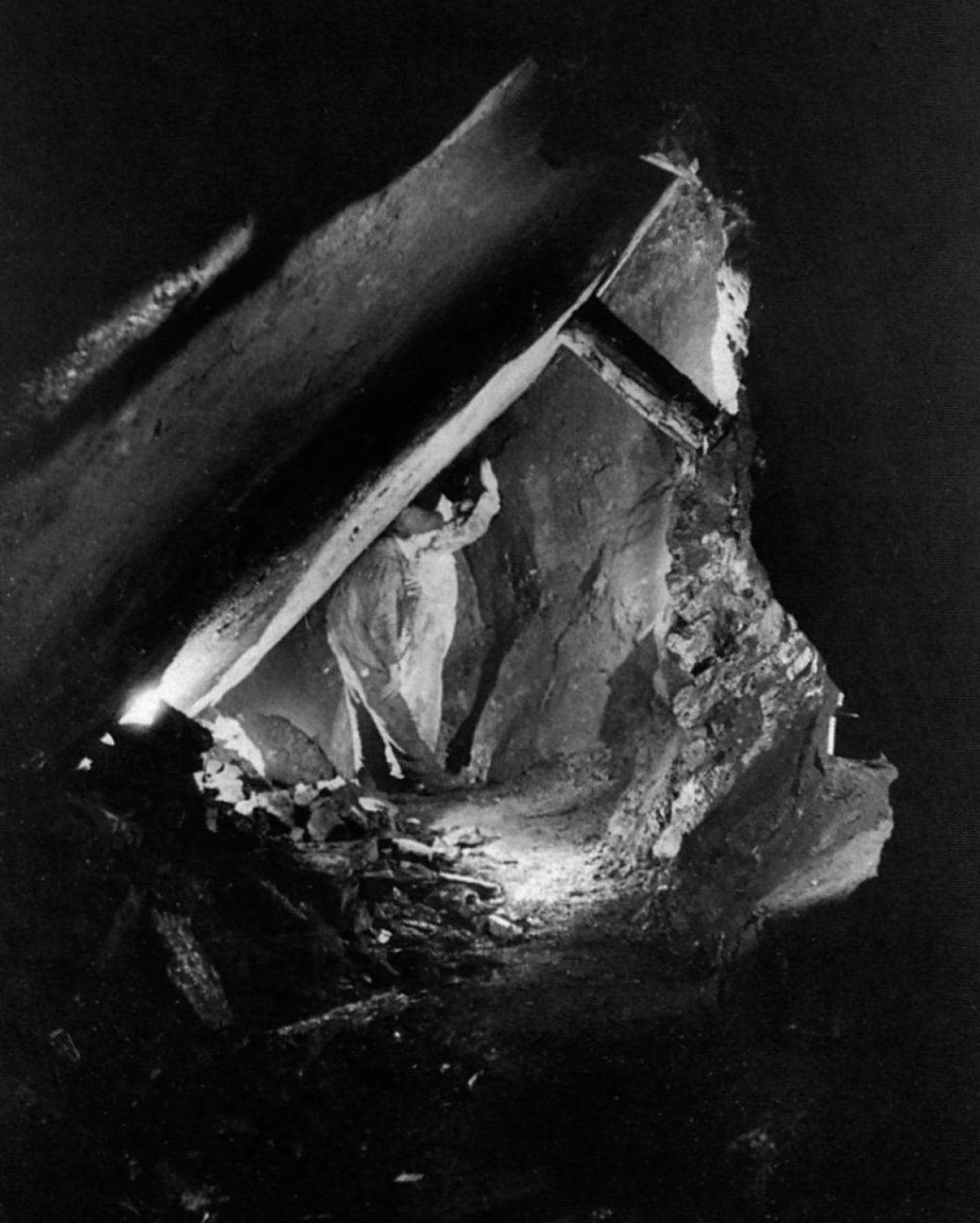 Querschlag in einem Gesenk