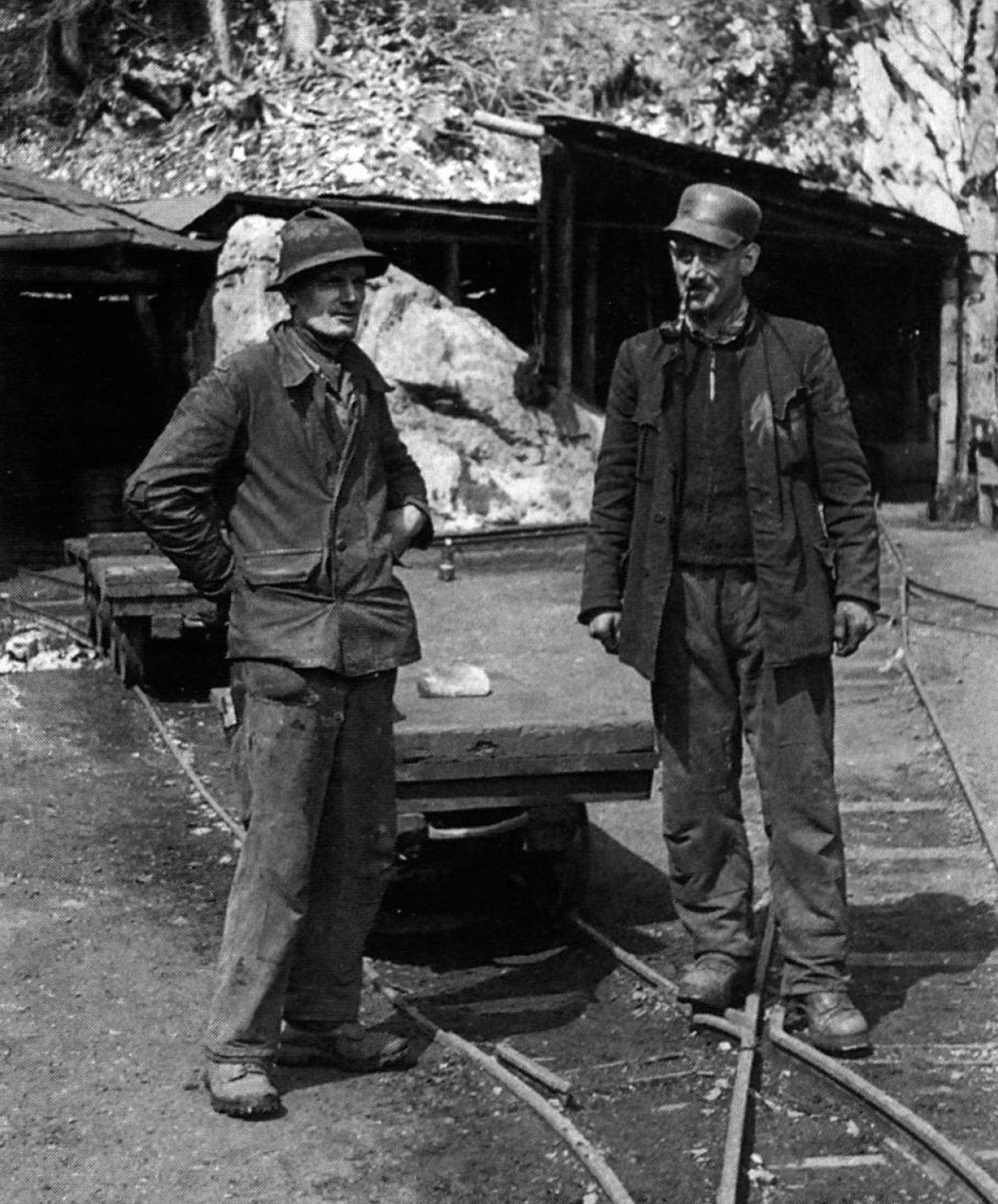 Vorarbeiter Moser und Spori